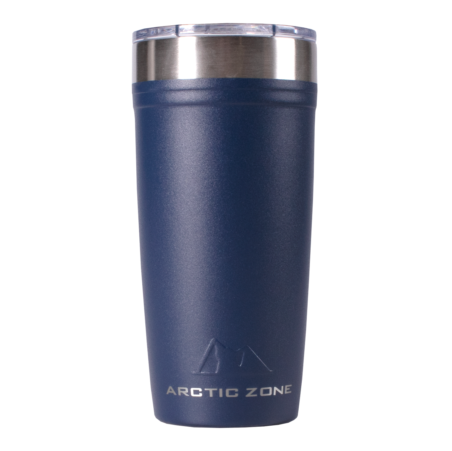 Navy Arctic Zone Tumbler with hydrow logo on side